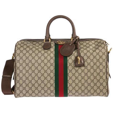 mens gucci duffle bag|gucci men's weekend bags.